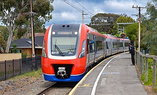 <span class="mw-page-title-main">Mitchell Park railway station</span> Railway station in Adelaide, South Australia