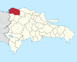 Provincia di Montecristi – Localizzazione