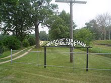 Cemetery in Marion Township, Illinois Mouth of Stillman Cemetery 1, IL.jpg