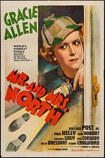 <i>Mr. and Mrs. North</i> (film) 1942 film by Robert B. Sinclair