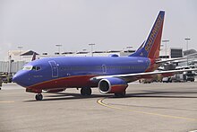 N201LV Boeing 737WL Southwest (9085439308).jpg