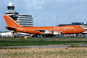 A Braniff Boeing 747-200