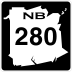 Route 280 marker