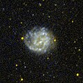 NGC 3513 en ultraviolet par le télescope spatial GALEX.