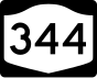 New York State Route 344 penanda