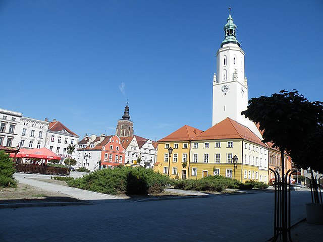 Praça principal de Namysłów