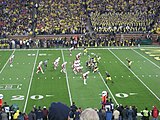 Michigan on offense