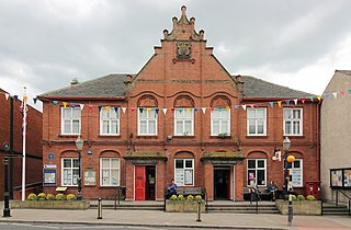 <span class="mw-page-title-main">Neston Town Hall</span> Municipal building in Neston, Cheshire, England