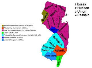 <span class="mw-page-title-main">New Jersey statistical areas</span> New Jersey statistical areas