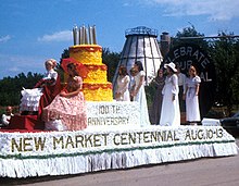 Photo from New Market's Cenntenial Parade, August 1972 New market in 1972b.jpg