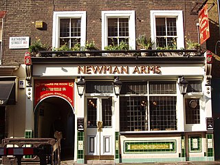 <span class="mw-page-title-main">Newman Arms</span> Historic public house in London, England