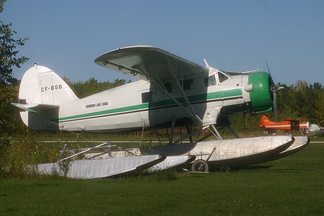 Noorduyn Norseman "CF–BSB" still operating in 2006, Edmund Lakes Lodge, Manitoba