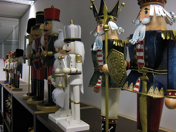 A collection of nutcrackers