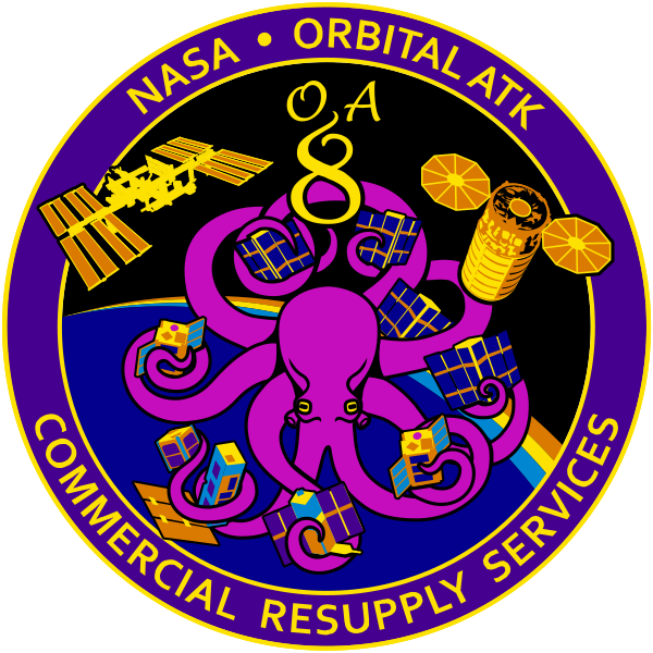 File:Orbital Sciences CRS Flight 8E Patch.svg