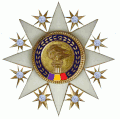 Orde van Culturele Verdienste Roemenië Ster met zirkonen.gif