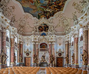 Kaisersaal im Kloster Ottobeuren