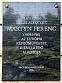 Martyn Ferenc, Toldi Miklós utca