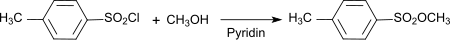 Methyl tosylate from p-tosyl chloride