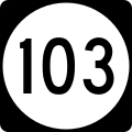 Puerto Rico tertiary highway shield.