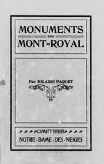 Thumbnail for File:Paquet - Monuments du Mont-Royal, cimetière Notre-Dame-des-Neiges, 1901.djvu