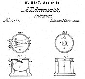 Inkstand Patent 4221