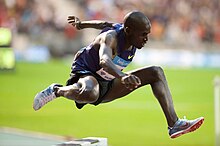 Kipsiele Koech running on the 2010 Diamond League circuit Paul Kipsiele Koech 2010 Memorial Van Damme.jpg