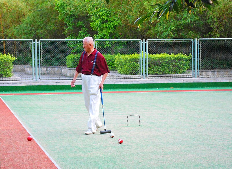 File:People playing gateball or a variant in Haikou People's Park - 04.jpg