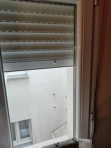 Rollable outside window blind. Persiana asturias.jpg