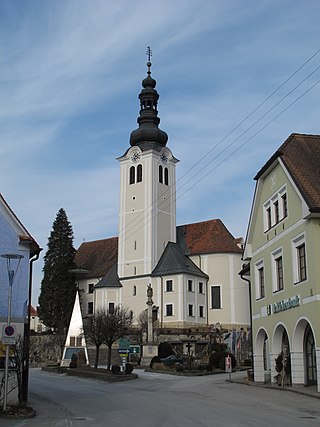 <span class="mw-page-title-main">Sankt Ruprecht an der Raab</span> Place in Styria, Austria