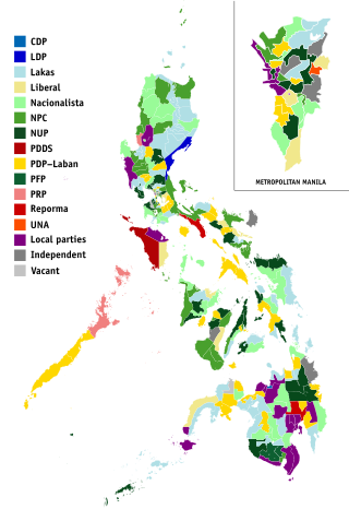 <span class="mw-page-title-main">Congressional districts of the Philippines</span> Electoral district for the House of Representatives of the Philippines