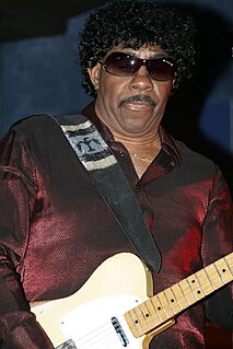 Phil Guy American blues guitarist