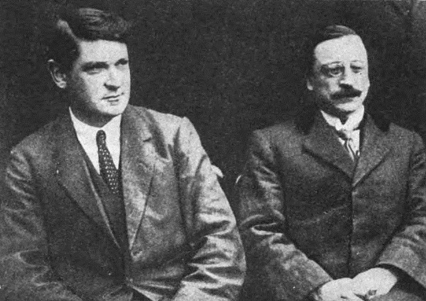 Michael Collins with Arthur Griffith