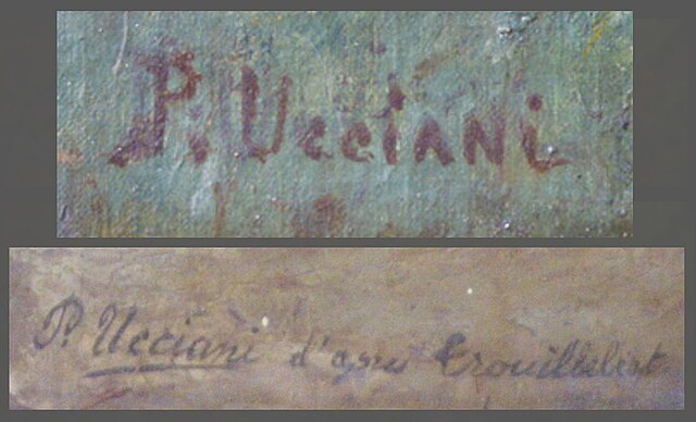 signature de Pierre Ucciani