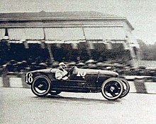 Pietro Bordino, winner of the Italian Grand Prix Pietro Bordino, vainqueur du Grand Prix d'Italie 1922 (voiture ET voiturette).jpg