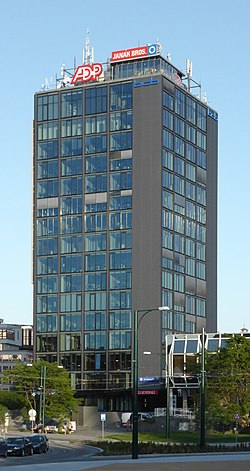 Vzhled budovy v roce 2015