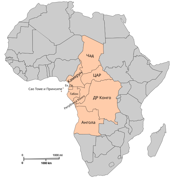 File:Political map of Central Africa according UN mk.svg