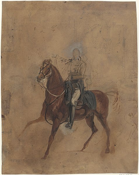 File:Potretstudie van Copenhagen, het paard van de hertog van Wellington Studie voor de ruiterfiguur van Wellington voor de Slag bij Waterloo, RP-T-1969-91.jpg