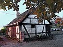 Stables on the sexton's property in St. Sabinen