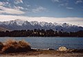 The Remarkables and Lake Wakatipu from Queenstown