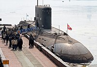 RIAN archive 187524 The crew of a diesel-powered Varshavyanka -Kilo--class submarine.jpg