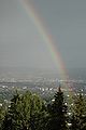Rainbow over Oslo, Norway