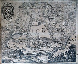 Ranunzio Prata, Siège de Pavie en 1655.jpg