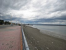 Strandpromenaden i Rio Gallegos.