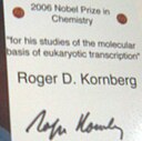 Roger D. Kornberg – podpis