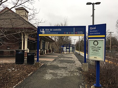 Rosemère (exo) train station