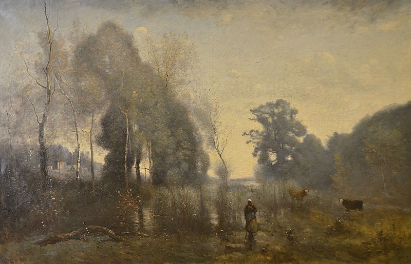 File:Rouen (Seine-Maritime) - Musée des Beaux-Arts - "Un matin à Ville d'Avray" (Jean-Baptiste-Camille Corot, 1796-1875) (32776498892).jpg