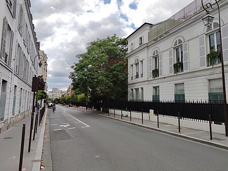 Rue du Bois de Boulogne Neuilly sur Seine