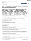 Миниатюра для Файл:Runs of homozygosity in killer whale genomes provide a global record of demographic histories.pdf