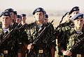A 106. légideszant-gárdahadosztály katonái gyakorlaton Kazahsztánban