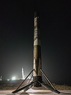 Falcon 9 booster B1048 Falcon 9 first stage booster